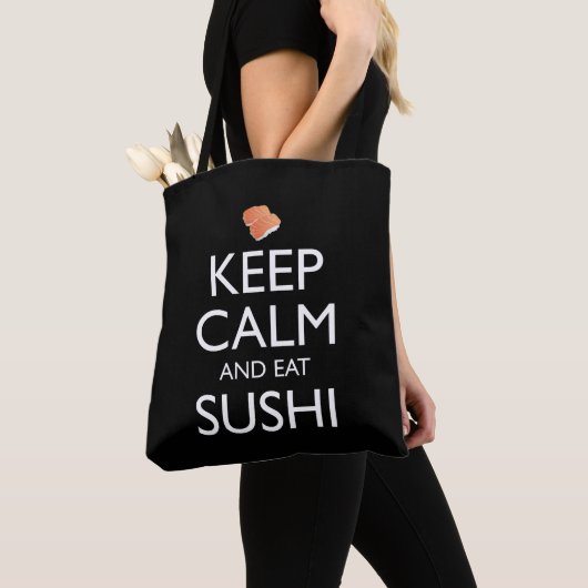 Keep Calm And Eat Sushi Tote Bag (Dichtbij)