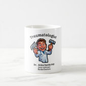 Keep calm and fix the fracture TRAUMATOLOGIST MD Koffiemok (Center)