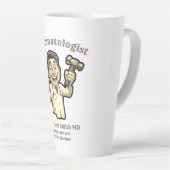 Keep calm and fix the fracture TRAUMATOLOGIST MD Latte Mok (Rechterhoek)