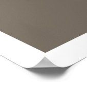 Keep Calm and Fly On Steampunk Dirigible on Slate Poster (Hoek)