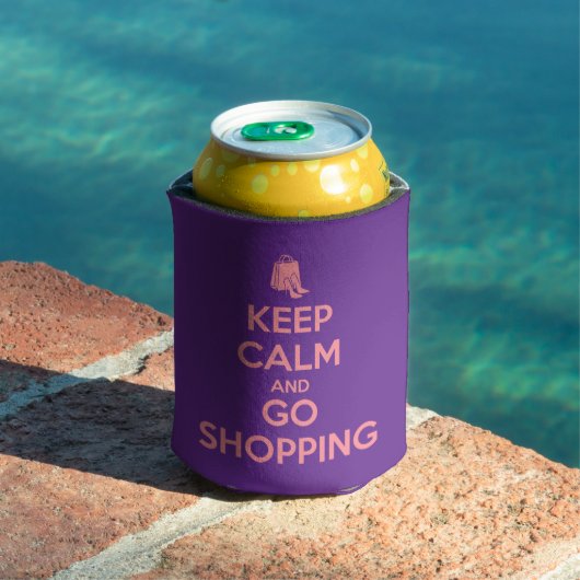 Keep Calm and Go Shopping Blikjeskoeler (Insitu Zwembad)
