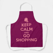 Keep Calm and Go Shopping Schort (Voorkant)