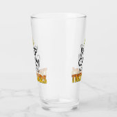 Keep Calm And Go To Tiki Bars Glas (Rechts)