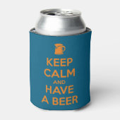 Keep Calm and Have a Beer Blikjeskoeler (Blikje Voorkant)