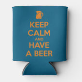Keep Calm and Have a Beer Blikjeskoeler (Voorkant)