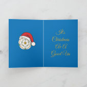 Keep Calm And Have A Reyt Good Christmas Yellow Te Kaart (Binnen)