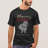Keep Calm and Jingle All the Way Christmas t-shirt (Voorkant)