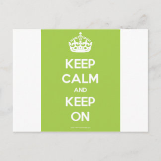 Keep-Calm-And-Keep-On.pdf Briefkaart