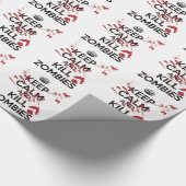 Keep Calm and Kill Zombies Cadeaupapier (Hoek)
