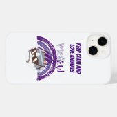 keep calm and love animals phrase Case-Mate iPhone case (Achterkant (horizontaal))