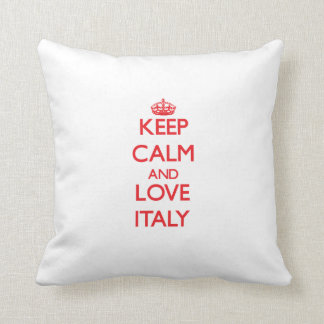 Keep Calm and Love Italy Kussen