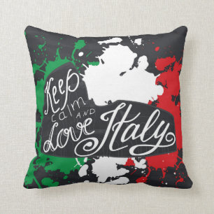 Keep Calm and Love Italy Kussen