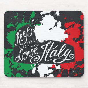 Keep Calm and Love Italy Muismat