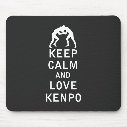 Keep Calm and Love Kenpo Muismat (Voorkant)