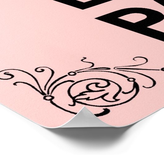 Keep Calm and Love Paris Poster (Hoek)