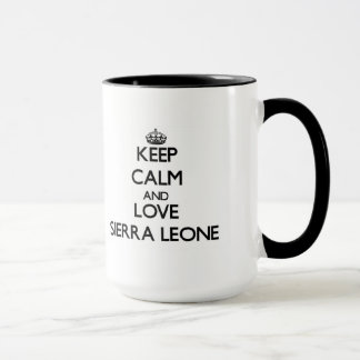 Keep Calm and Love Sierra Leone Mok