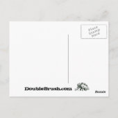 Keep Calm and Love Stegosaurus dinosaur design Briefkaart (Achterkant)