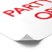 Keep Calm and Party With an Orthopedist Poster (Hoek)