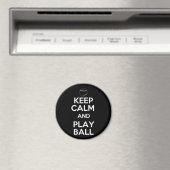 Keep Calm and Play Ball Magneet (Insitu (Vaatwasser))