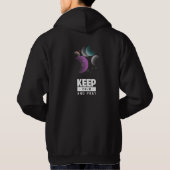 keep calm and pray hoodie (Achterkant)