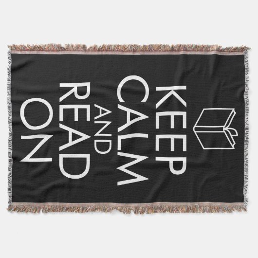 KEEP CALM AND READ ON DEKEN (Voorkant)