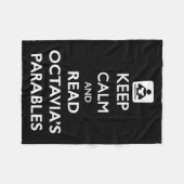 Keep Calm And Read Parables Fleece Deken (Voorkant (Horizontaal))