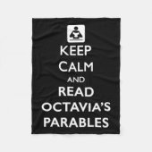Keep Calm And Read Parables  Fleece Deken (Voorkant)