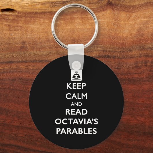 Keep Calm And Read Parables Sleutelhanger (Voorkant)