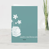 Keep Calm and Ring Mum - alle kleuren Kaart (Achterkant)