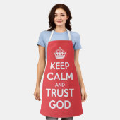 Keep Calm and Trust God Schort (Gedragen)