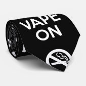 Keep Calm and Vape On ~ Self Motivational Stropdas (Opgerold)