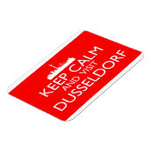 Keep Calm and Visit Dusseldorf - Duitsland Magnet Magneet (Linkerzijde)
