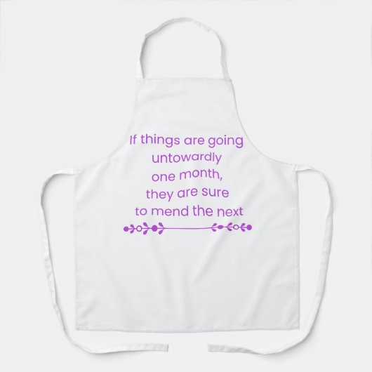 Keep Calm and Wait till next month Schort (Voorkant)