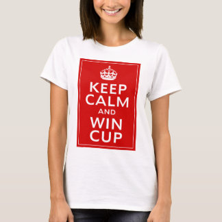 Keep Calm and Win Cup ~ England Footie T-shirt