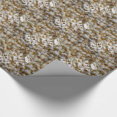 KEEP CALM AND Your Text on Popcorn Cadeaupapier (Hoek)