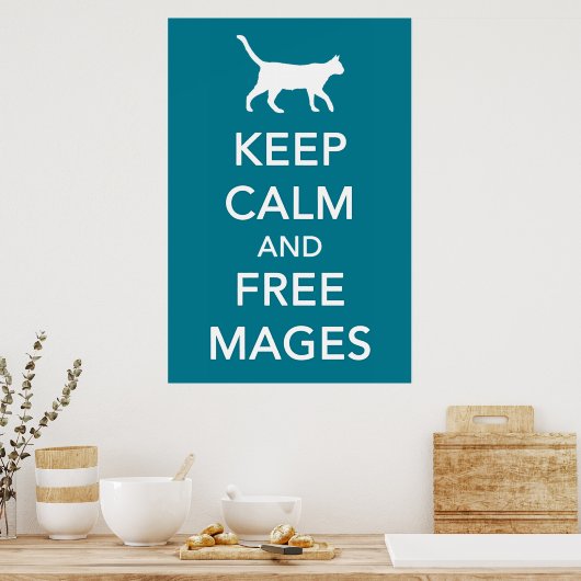 Keep Calm Anders Poster (Keuken)