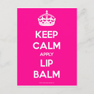 Keep-Calm-Apply-Lip-Balm.pdf Briefkaart