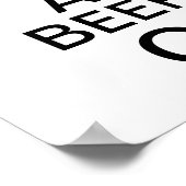 Keep Calm beroemd gemaakt door SRF Poster (Hoek)