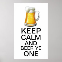 Keep Calm beroemd gemaakt door SRF Poster