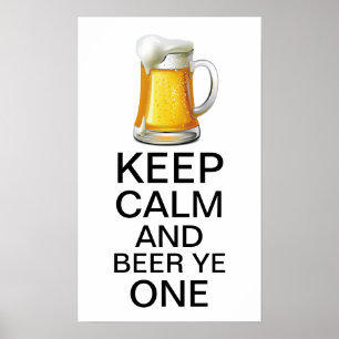 Keep Calm beroemd gemaakt door SRF Poster