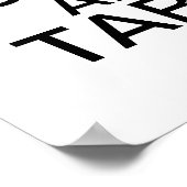 Keep Calm beroemd gemaakt door SRF Poster (Hoek)