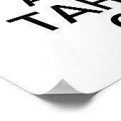 Keep Calm beroemd gemaakt door SRF Poster (Hoek)