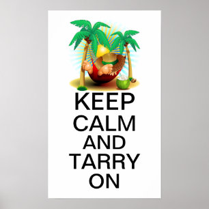 Keep Calm beroemd gemaakt door SRF Poster