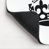 Keep calm black victory crown muismat (Hoek)