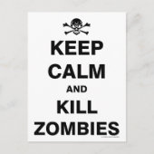 Keep Calm Briefkaart (Voorkant)