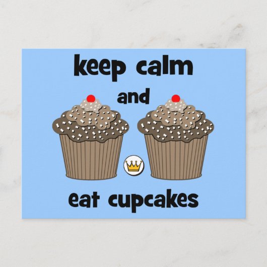 keep calm briefkaart (Voorkant)
