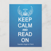 Keep Calm  Briefkaart (Voorkant)