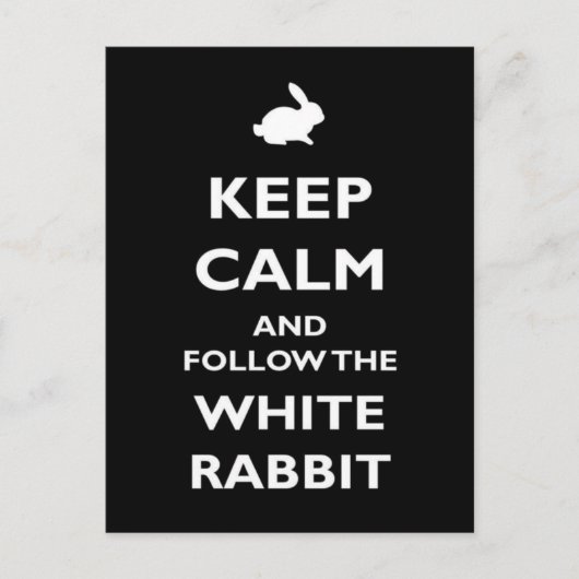 keep calm  briefkaart (Voorkant)