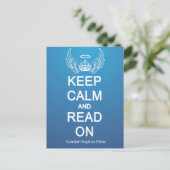 Keep Calm Briefkaart (Staand voorkant)
