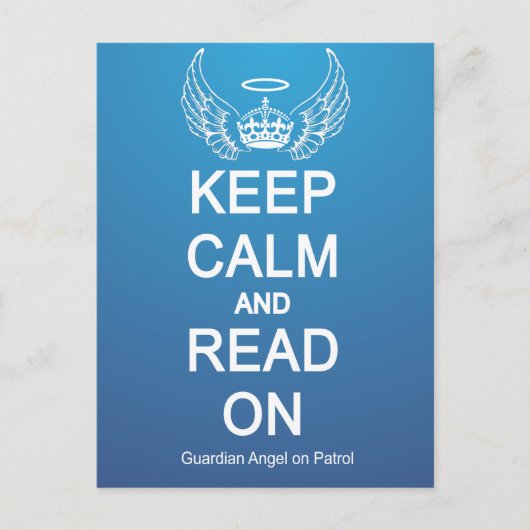 Keep Calm Briefkaart (Voorkant)